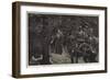 Luther Made Prisoner by the Saxon Knights in the Forest of Thuringia-Richard Caton Woodville II-Framed Giclee Print