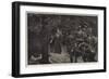 Luther Made Prisoner by the Saxon Knights in the Forest of Thuringia-Richard Caton Woodville II-Framed Giclee Print