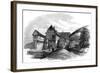 Luther's House at Wartburg Castle, Eisenach, Germany, 1862-null-Framed Giclee Print