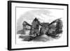 Luther's House at Wartburg Castle, Eisenach, Germany, 1862-null-Framed Giclee Print