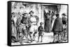 Luther's Protest, 1517-null-Framed Stretched Canvas