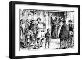 Luther's Protest, 1517-null-Framed Giclee Print