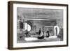 Luther's Room at Wartburg Castle, Eisenach, Germany, 1862-null-Framed Giclee Print