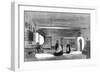 Luther's Room at Wartburg Castle, Eisenach, Germany, 1862-null-Framed Giclee Print