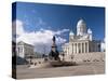 Lutheran Cathedral, Helsinki, Finland, Scandinavia-Adam Woolfitt-Stretched Canvas