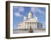 Lutheran Christian Cathedral in Winter Snow, Helsinki, Finland, Scandinavia, Europe-Gavin Hellier-Framed Photographic Print