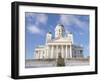 Lutheran Christian Cathedral in Winter Snow, Helsinki, Finland, Scandinavia, Europe-Gavin Hellier-Framed Photographic Print