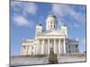 Lutheran Christian Cathedral in Winter Snow, Helsinki, Finland, Scandinavia, Europe-Gavin Hellier-Mounted Photographic Print