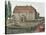 Lutheran Church, Built in 1743, Trappe, Usa-Prisma Archivo-Stretched Canvas