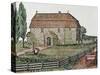 Lutheran Church, Built in 1743, Trappe, Usa-Prisma Archivo-Stretched Canvas