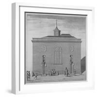 Lutheran Church, Great Trinity Lane, City of London, 1720-null-Framed Giclee Print