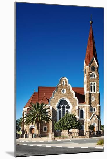 Lutheran Church in Windhoek, Namibia-DmitryP-Mounted Photographic Print