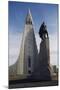 Lutheran Church of Hallgrimurin (Hallgrimskirkja) in Reykjavik-null-Mounted Photographic Print