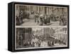 Lutheran Services in Augsburg, Engraved by B. Picart-Catharina Heckel-Framed Stretched Canvas