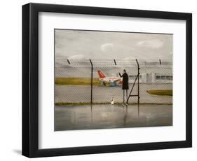 Luton Airport, 2007 (Oil on Canvas)-Chris Ross Williamson-Framed Giclee Print