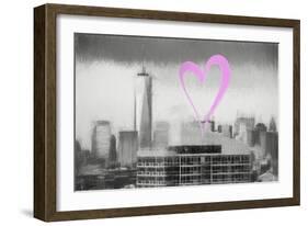 Luv Collection - New York City - 1WTC-Philippe Hugonnard-Framed Art Print