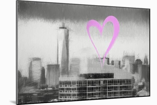 Luv Collection - New York City - 1WTC-Philippe Hugonnard-Mounted Art Print