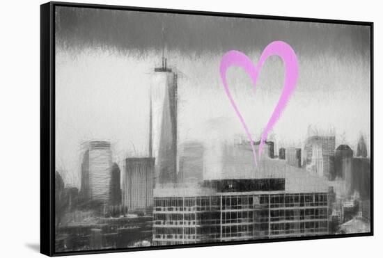 Luv Collection - New York City - 1WTC-Philippe Hugonnard-Framed Stretched Canvas