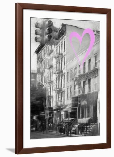 Luv Collection - New York City - American Facades-Philippe Hugonnard-Framed Art Print