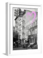 Luv Collection - New York City - American Facades-Philippe Hugonnard-Framed Art Print