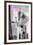 Luv Collection - New York City - American Flag-Philippe Hugonnard-Framed Art Print