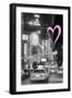 Luv Collection - New York City - Broadway-Philippe Hugonnard-Framed Premium Giclee Print