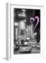 Luv Collection - New York City - Broadway-Philippe Hugonnard-Framed Premium Giclee Print