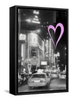 Luv Collection - New York City - Broadway-Philippe Hugonnard-Framed Stretched Canvas