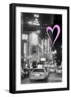 Luv Collection - New York City - Broadway-Philippe Hugonnard-Framed Art Print