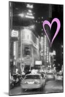 Luv Collection - New York City - Broadway-Philippe Hugonnard-Mounted Art Print