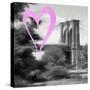 Luv Collection - New York City - Brooklyn Bridge II-Philippe Hugonnard-Stretched Canvas