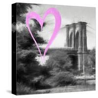 Luv Collection - New York City - Brooklyn Bridge II-Philippe Hugonnard-Stretched Canvas