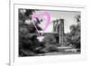 Luv Collection - New York City - Brooklyn Bridge-Philippe Hugonnard-Framed Premium Giclee Print