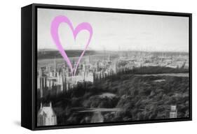 Luv Collection - New York City - Central Park-Philippe Hugonnard-Framed Stretched Canvas