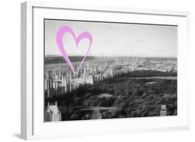 Luv Collection - New York City - Central Park-Philippe Hugonnard-Framed Art Print