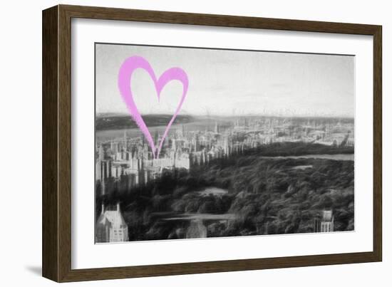 Luv Collection - New York City - Central Park-Philippe Hugonnard-Framed Art Print