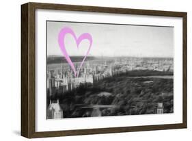 Luv Collection - New York City - Central Park-Philippe Hugonnard-Framed Art Print