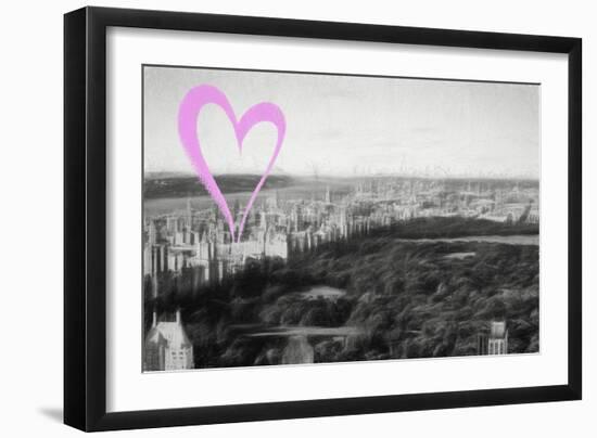 Luv Collection - New York City - Central Park-Philippe Hugonnard-Framed Art Print