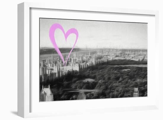 Luv Collection - New York City - Central Park-Philippe Hugonnard-Framed Art Print