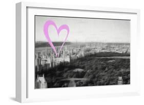 Luv Collection - New York City - Central Park-Philippe Hugonnard-Framed Art Print