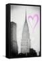 Luv Collection - New York City - Chrysler Building II-Philippe Hugonnard-Framed Stretched Canvas