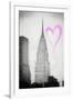 Luv Collection - New York City - Chrysler Building II-Philippe Hugonnard-Framed Art Print