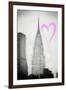 Luv Collection - New York City - Chrysler Building II-Philippe Hugonnard-Framed Art Print