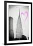 Luv Collection - New York City - Chrysler Building II-Philippe Hugonnard-Framed Art Print