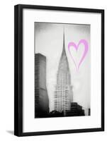 Luv Collection - New York City - Chrysler Building II-Philippe Hugonnard-Framed Art Print