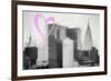 Luv Collection - New York City - Chrysler Building-Philippe Hugonnard-Framed Premium Giclee Print