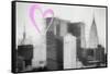 Luv Collection - New York City - Chrysler Building-Philippe Hugonnard-Framed Stretched Canvas