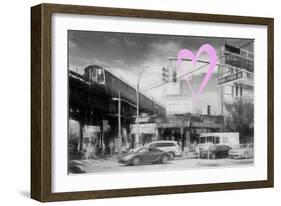 Luv Collection - New York City - Coney Island Traffic-Philippe Hugonnard-Framed Art Print