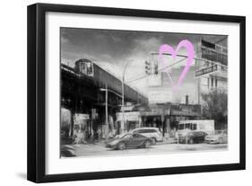 Luv Collection - New York City - Coney Island Traffic-Philippe Hugonnard-Framed Art Print