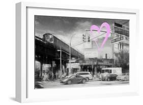 Luv Collection - New York City - Coney Island Traffic-Philippe Hugonnard-Framed Art Print